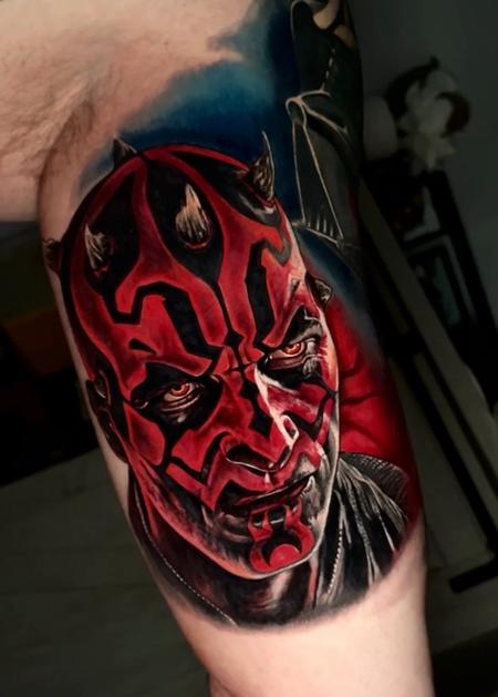 Rob Jeff - Darth Maul portrait